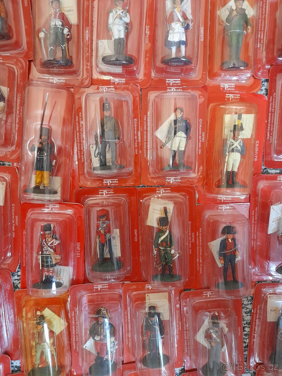 Del prado figurka. Napoleon. Cinové figurky