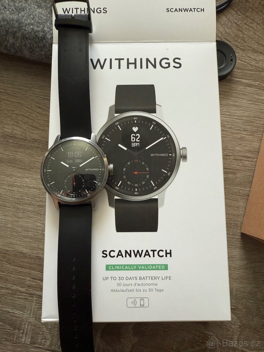 Chytré hodinky Withings Scanwatch 42mm