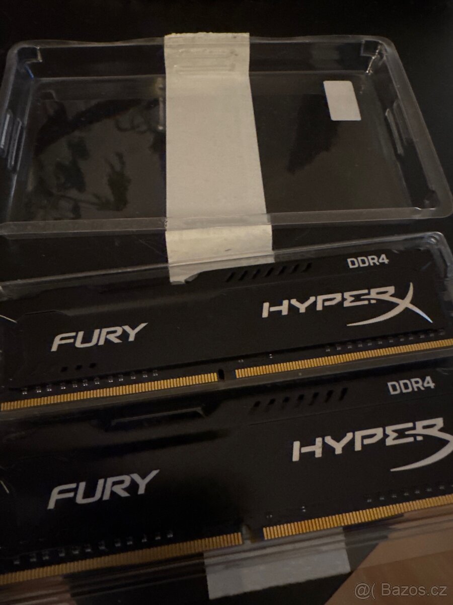 Paměť RAM DDR4 HyperX Fůry 8GB
