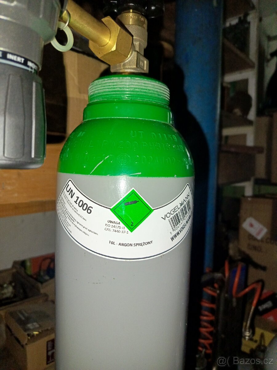 Argon 100% 10L láhev