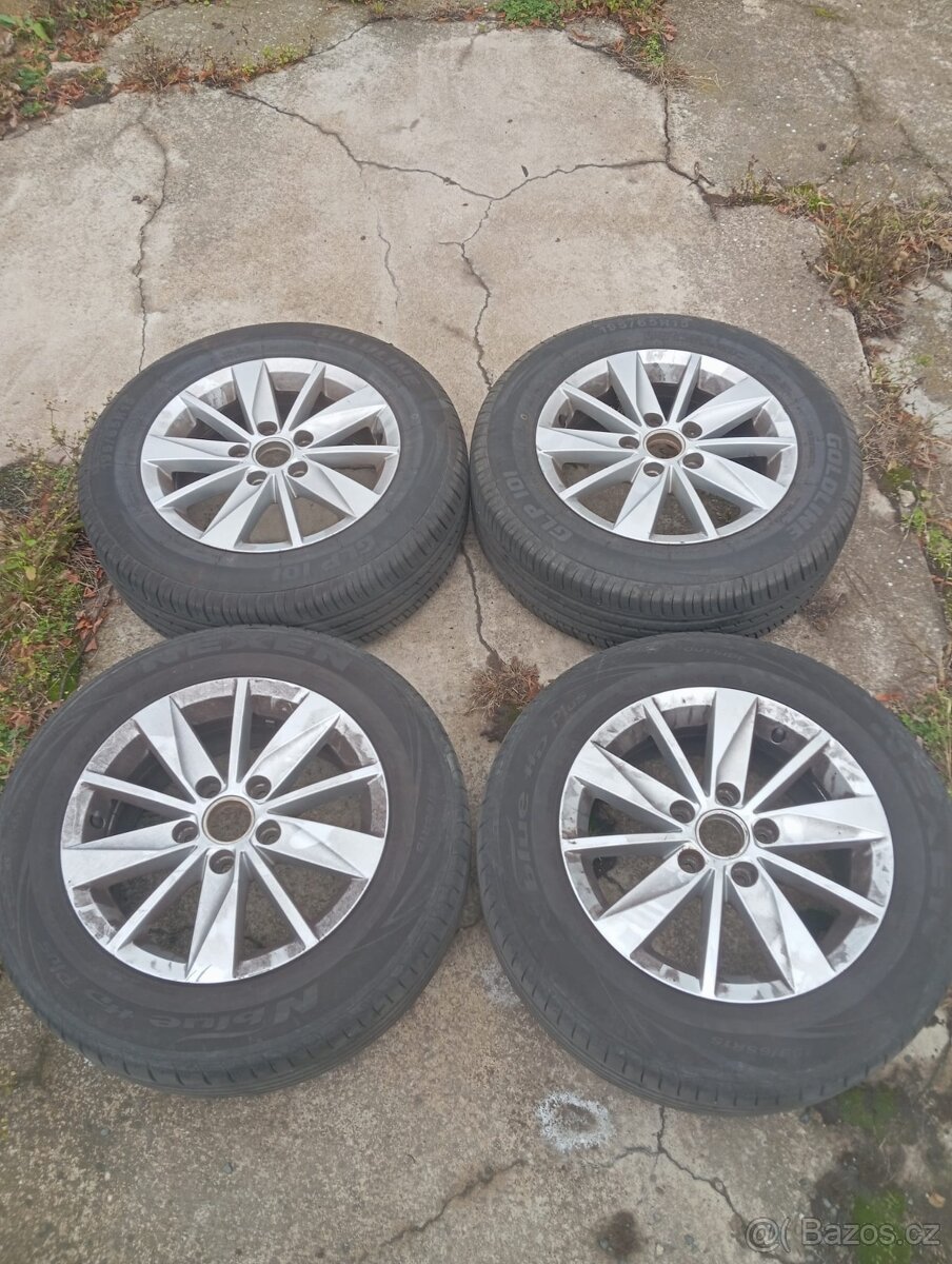 Originál Vw Alu kola R15 6jx15 ET43