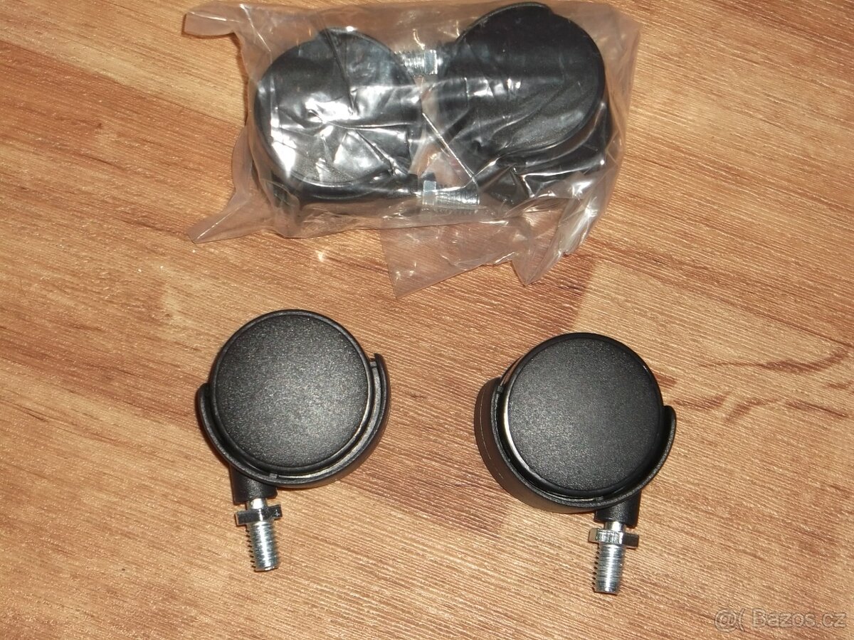 Kolečka pro kancelářskou židli - 4ks