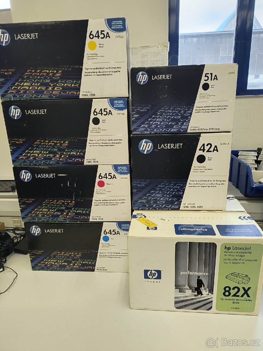 Tonery do tiskáren HP