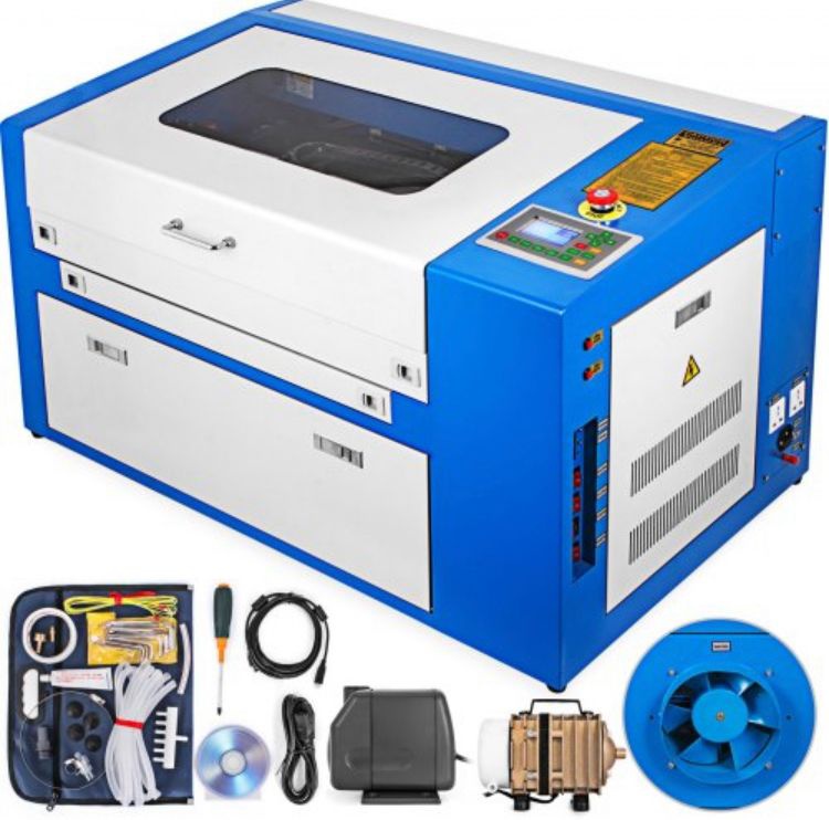 Laser CO2, laserová gravírka 50W 300x500 mm