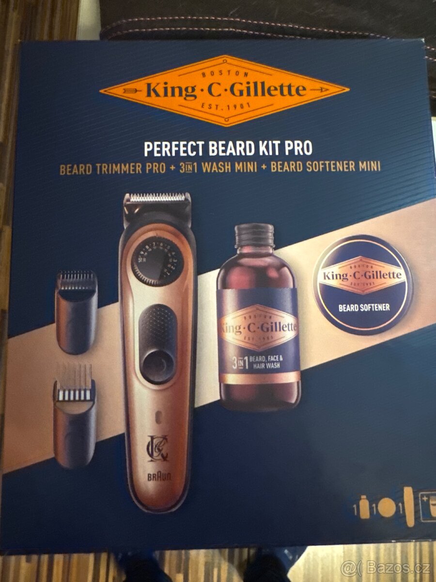 Gillette braun strihas vousu