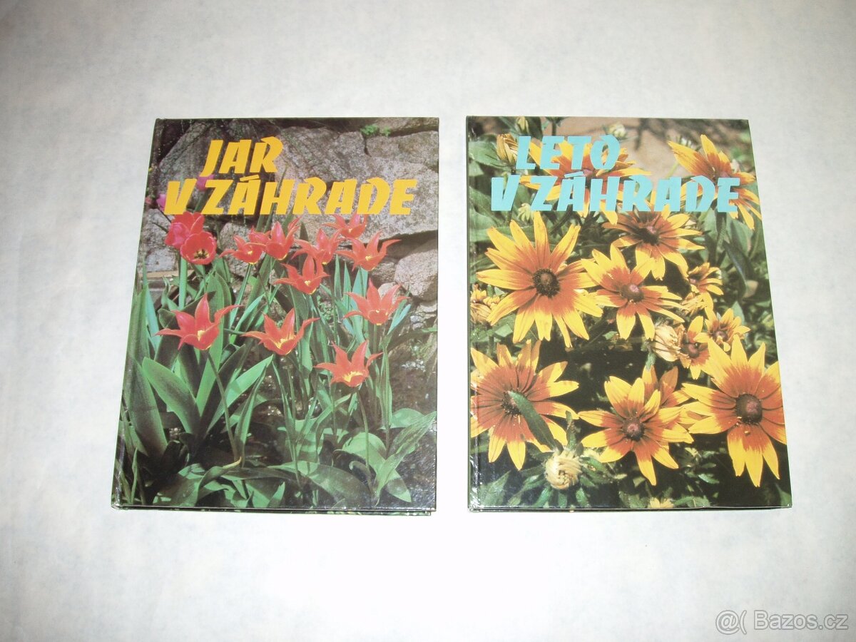 Prodám knihy . Jaro ,Léto, Podzim , Zima v zahradě