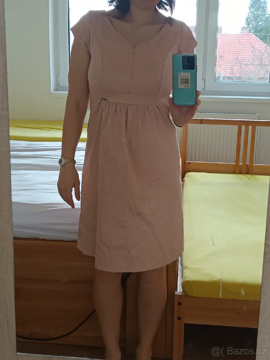 Kojící a těhotenské šaty Happymum, vel. M