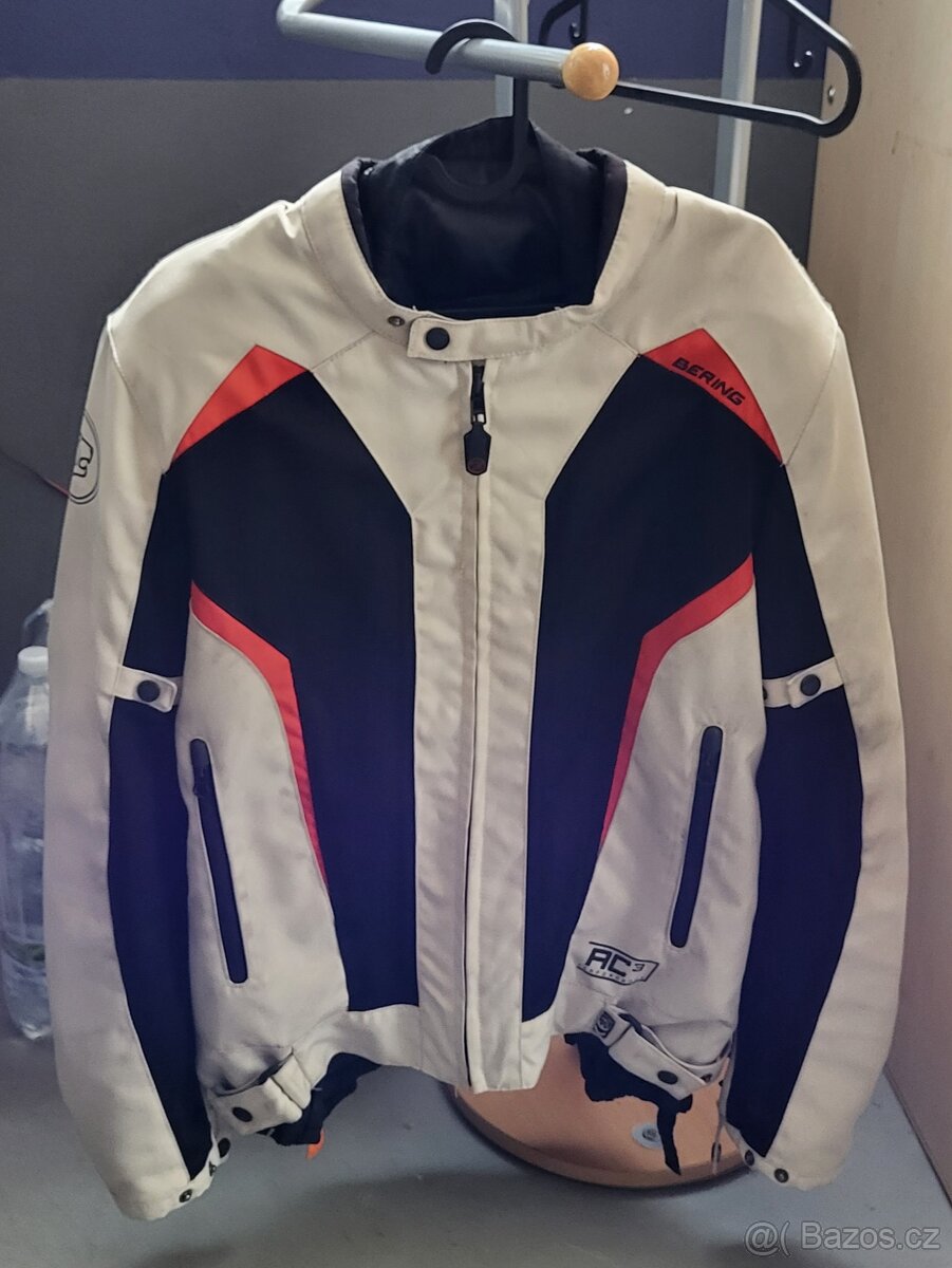 Bunda na moto, textilní, Bering, L