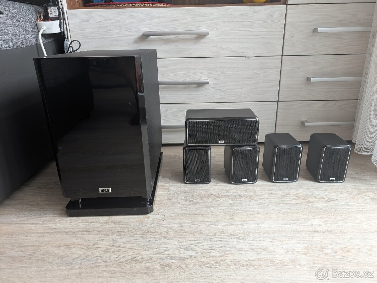 Prodám reproduktory Heco Ambiente 5.1