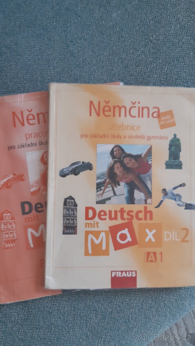 Deutsch mit Max 2 učebnice +prac.sešit