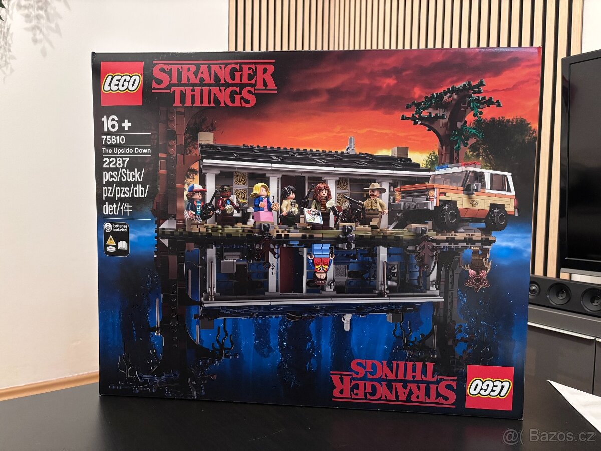 Prodám LEGO Stranger Things Upside Down (75810) – nové, nero