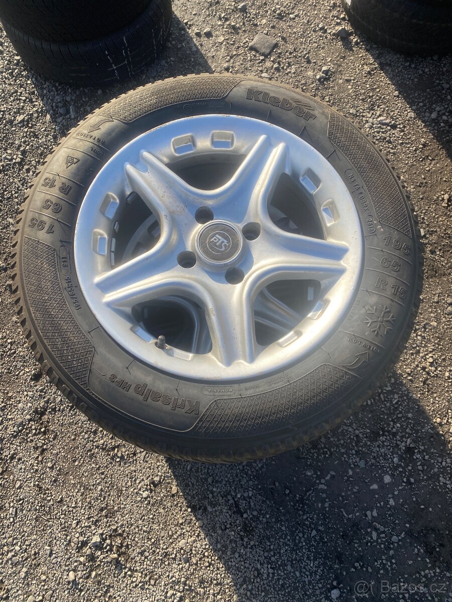 Sada ALU Citroen Xsara vč pneu 195/65 R15