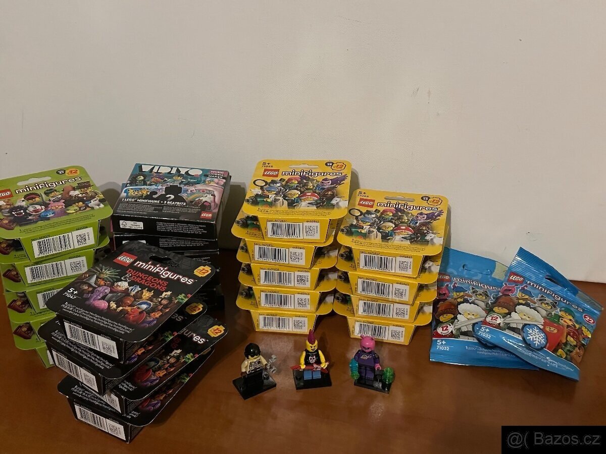 Lego CMF zberatelské minifigúrky z viacerých sérií