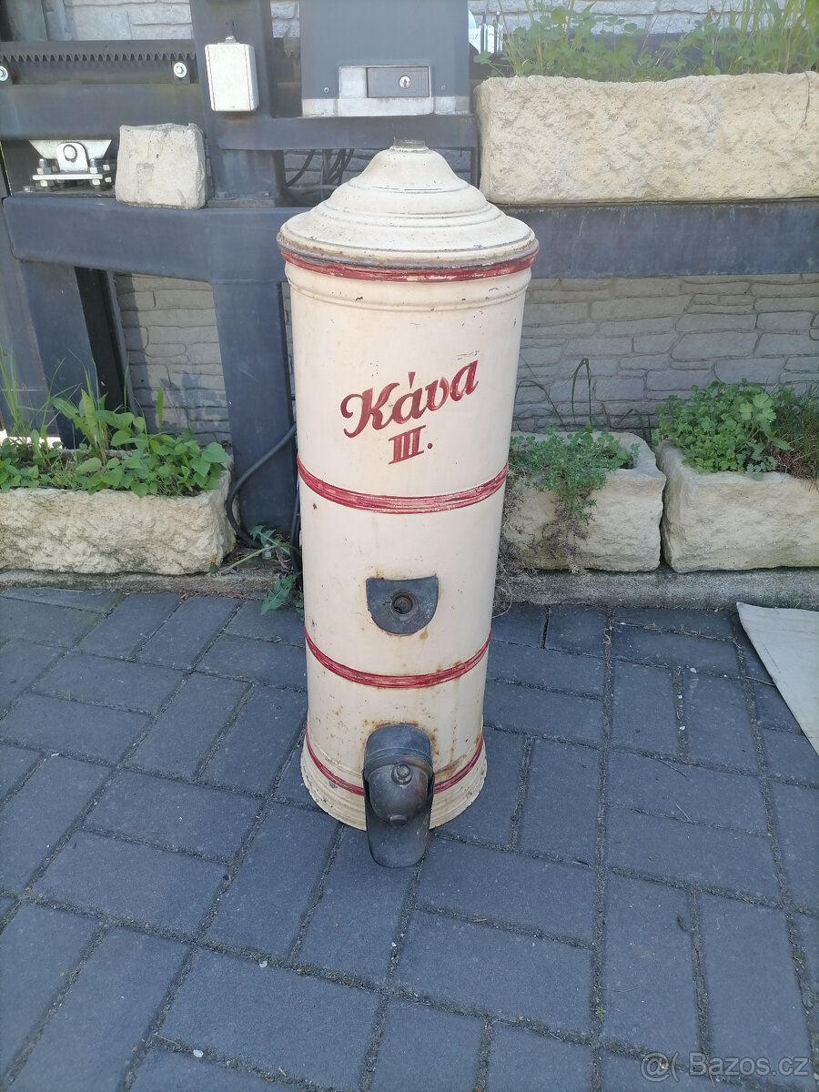 Stojan na kávu malý rarita krásný původní stav