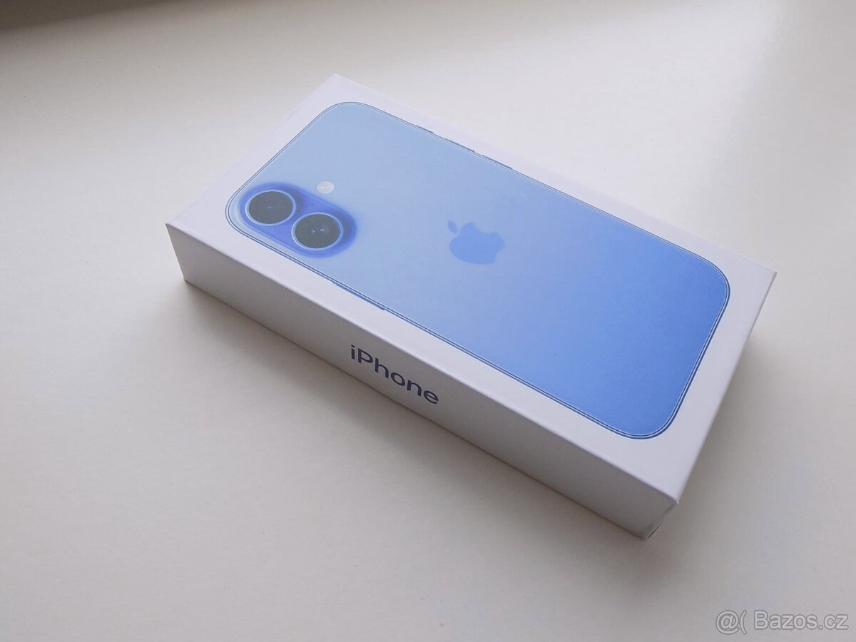 iPhone 17 256GB modrý: ZÁRUKA 24 měsíců, CZ distribuce, NOVÝ