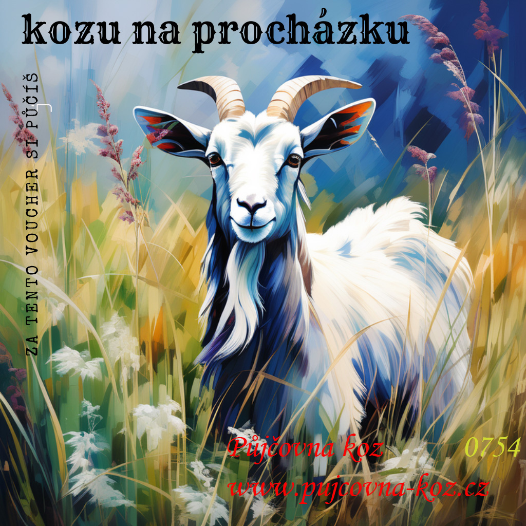 K Vánocům? Jedině koza. Alespoň na procházku