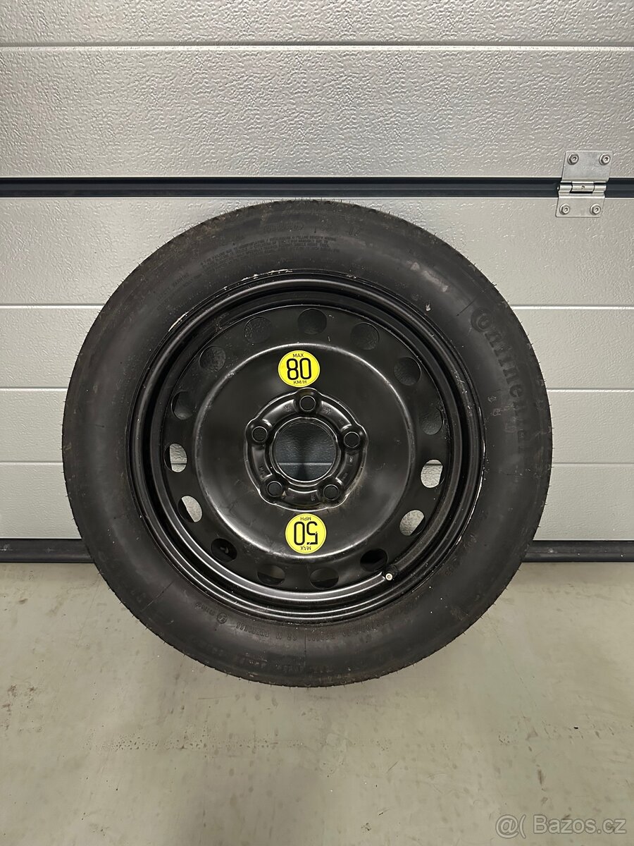 Dojezdové kolo, rezerva BMW 5x120