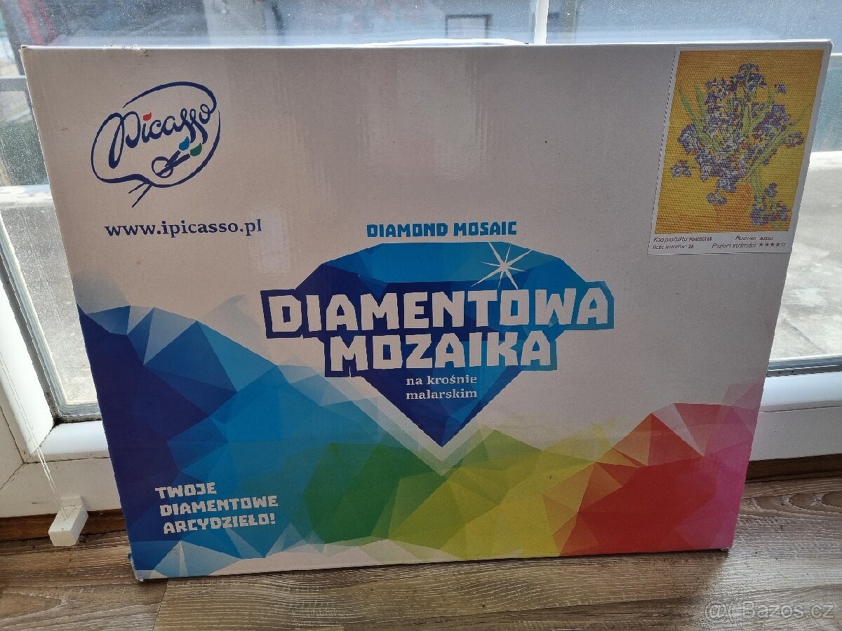 Diamantova mozaika "Irisy - Van Gogh"