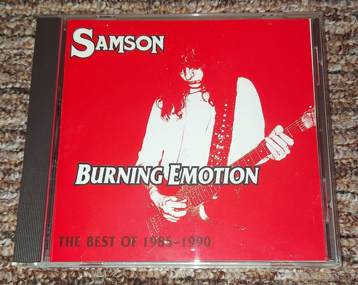 CD SAMSON - BURNING EMOTION 1995 UK 1.PRESS