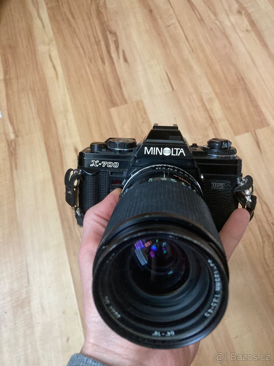 Minolta X700+tamron 35-105