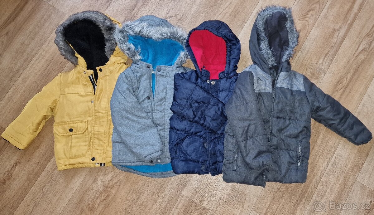 Zimní oblečení velikost 92-98