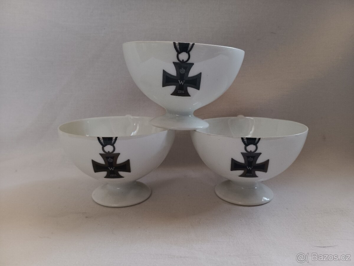 Porcelánové šálky - Rosenthal A.G., 1.světová válk, 1914