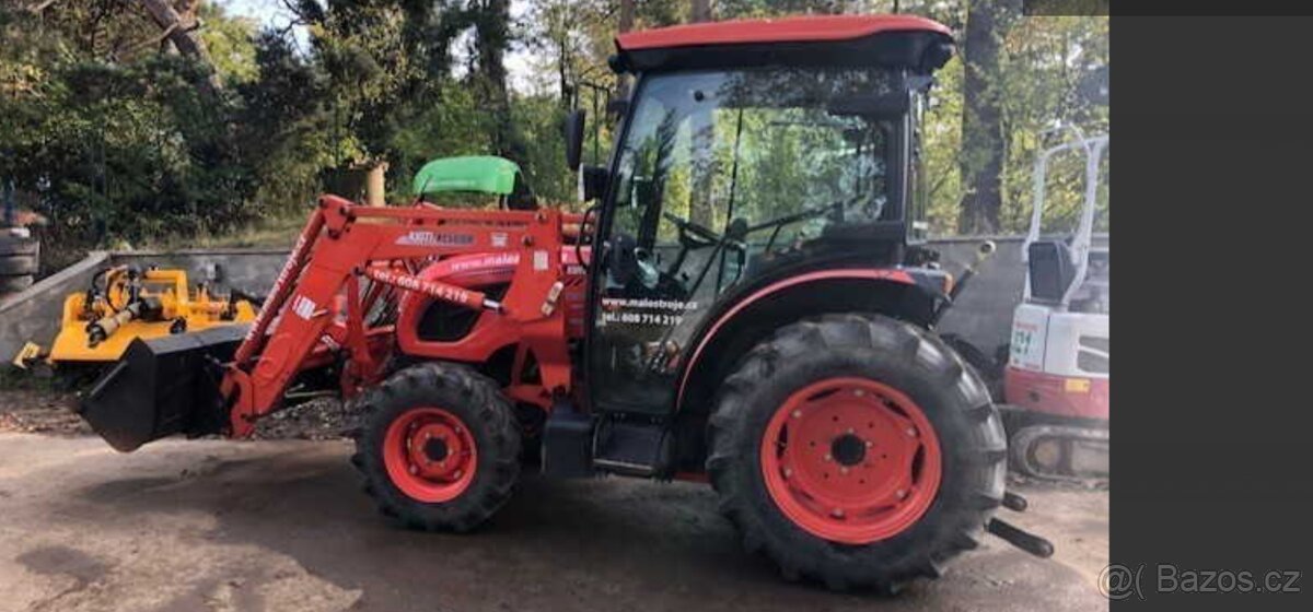 traktor KIOTI DK 6010 malý, ale výkonný traktor 60Hp
