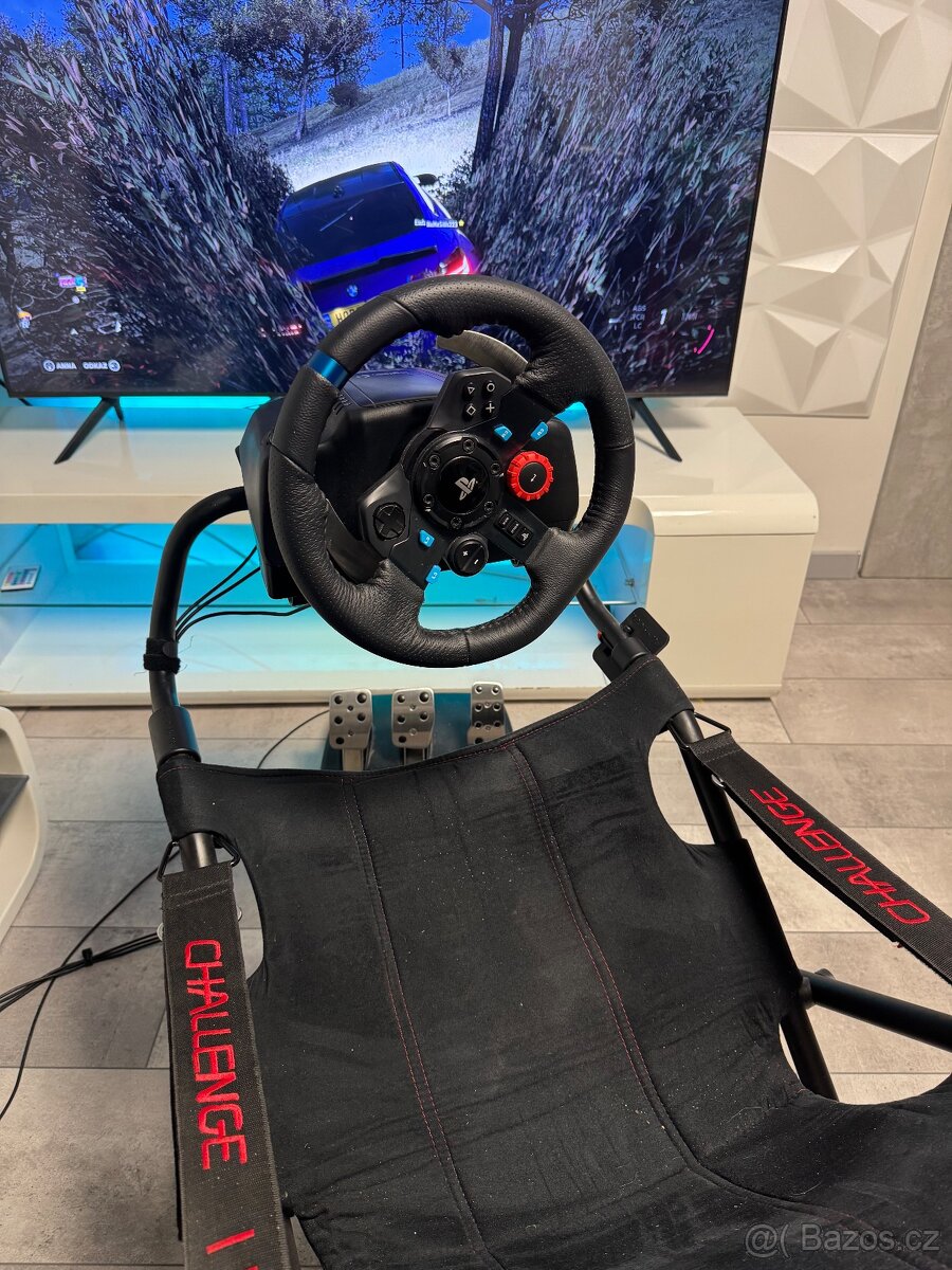 Playseat + volant. + pedály