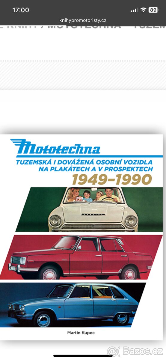 Koupim auto z Mototechny ČSSR