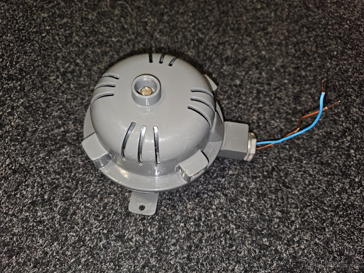 Industiální důlní/školní zvonek 3FE 606 20 / 75V za 990,-Kč