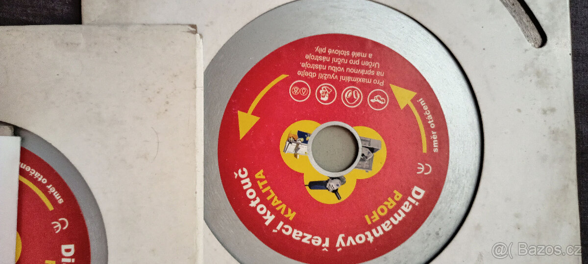 diamantové řezné kotouče