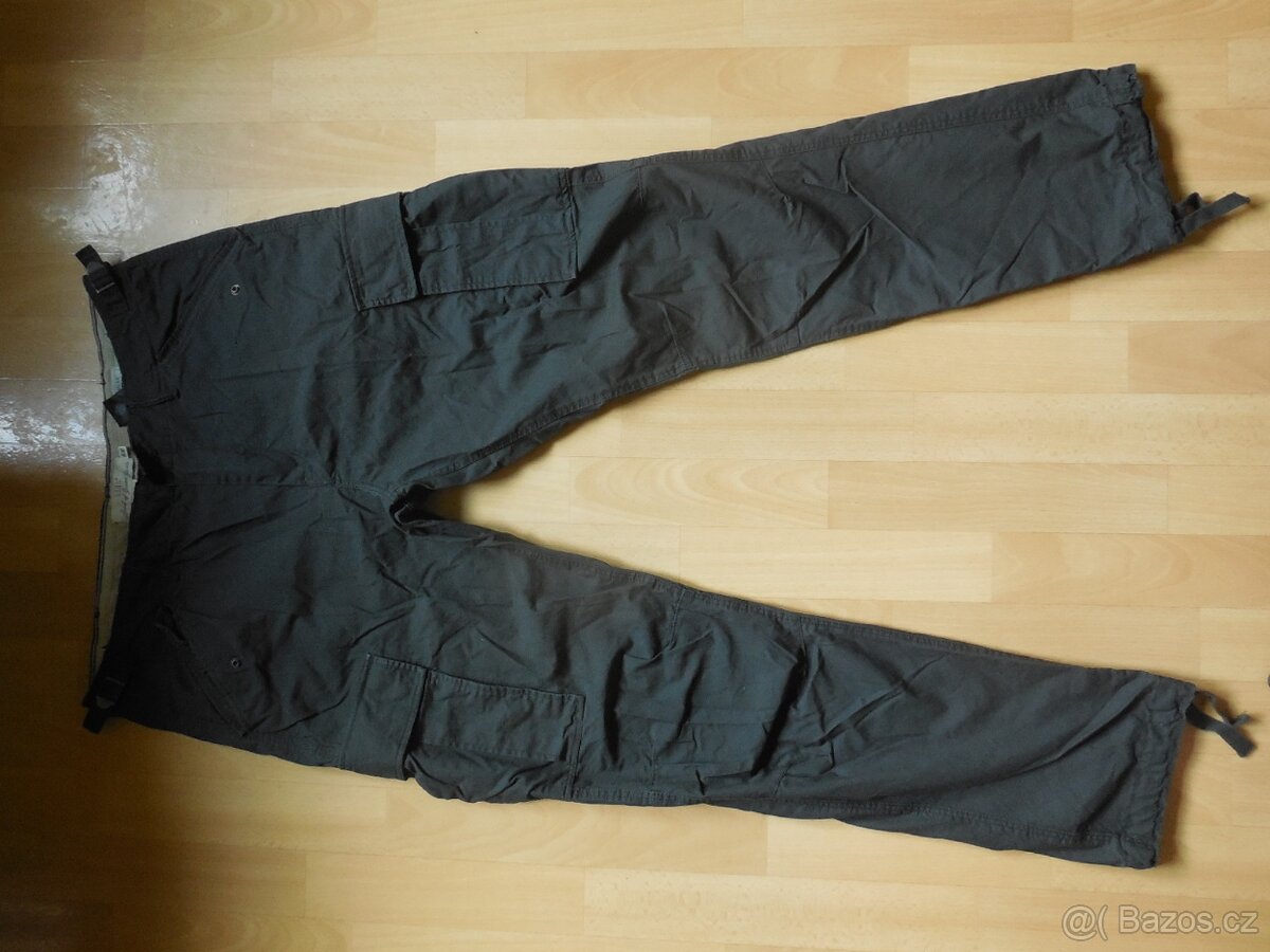 pánské Logg H&M tm.šedé kalhoty kapsáče užží 36/34 L p.94cm