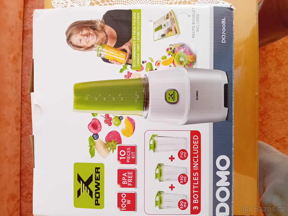 Prodám nový, nevybalený mixér DOMD D 700 BL  			