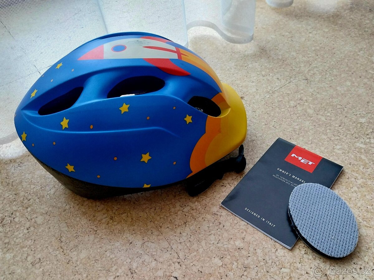 Dětská přilba na kolo MET, 46-53 cm