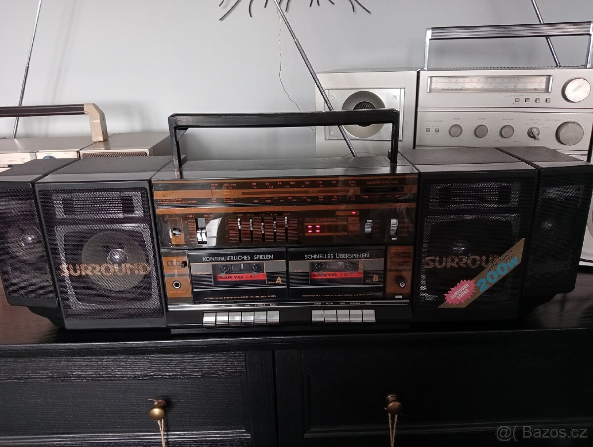 Prodám obrovský boombox Anitech STRR-5000