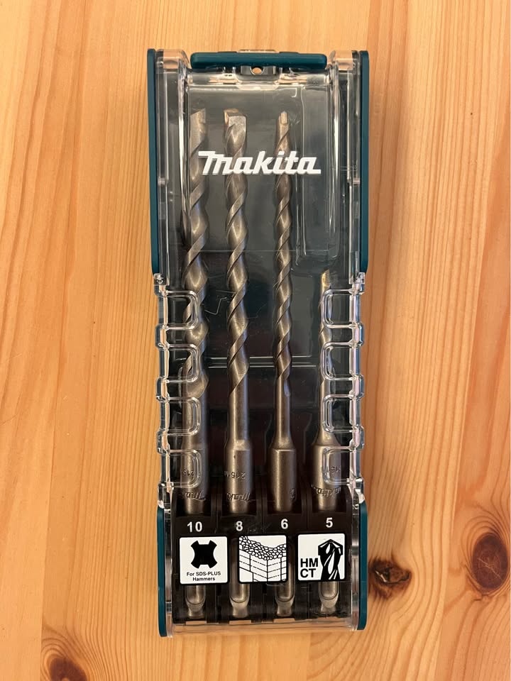 Makita D-74136 sada vrtáků SDS-Plus 4ks