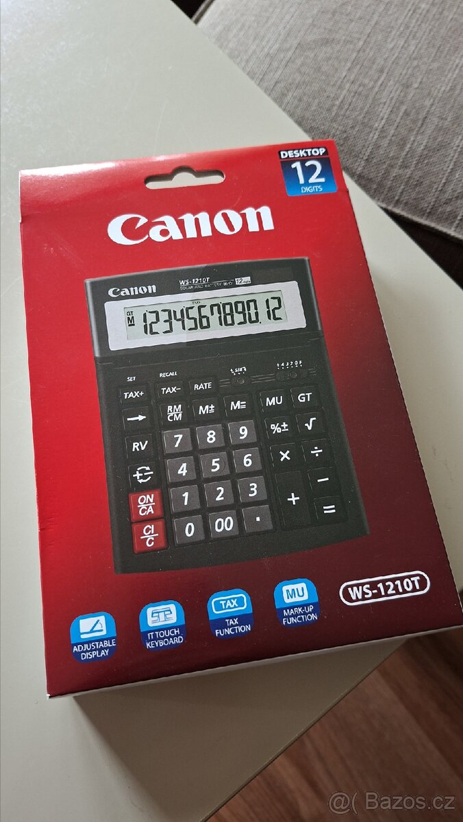PRODÁM KALKULAČKU Canon WS-1210T