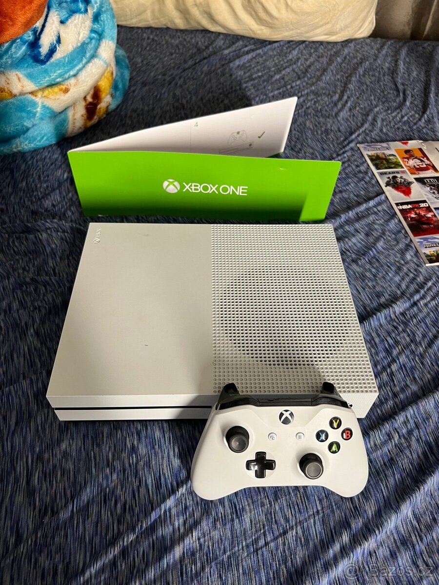 XBOX ONE S - TOP STAV - 1TB