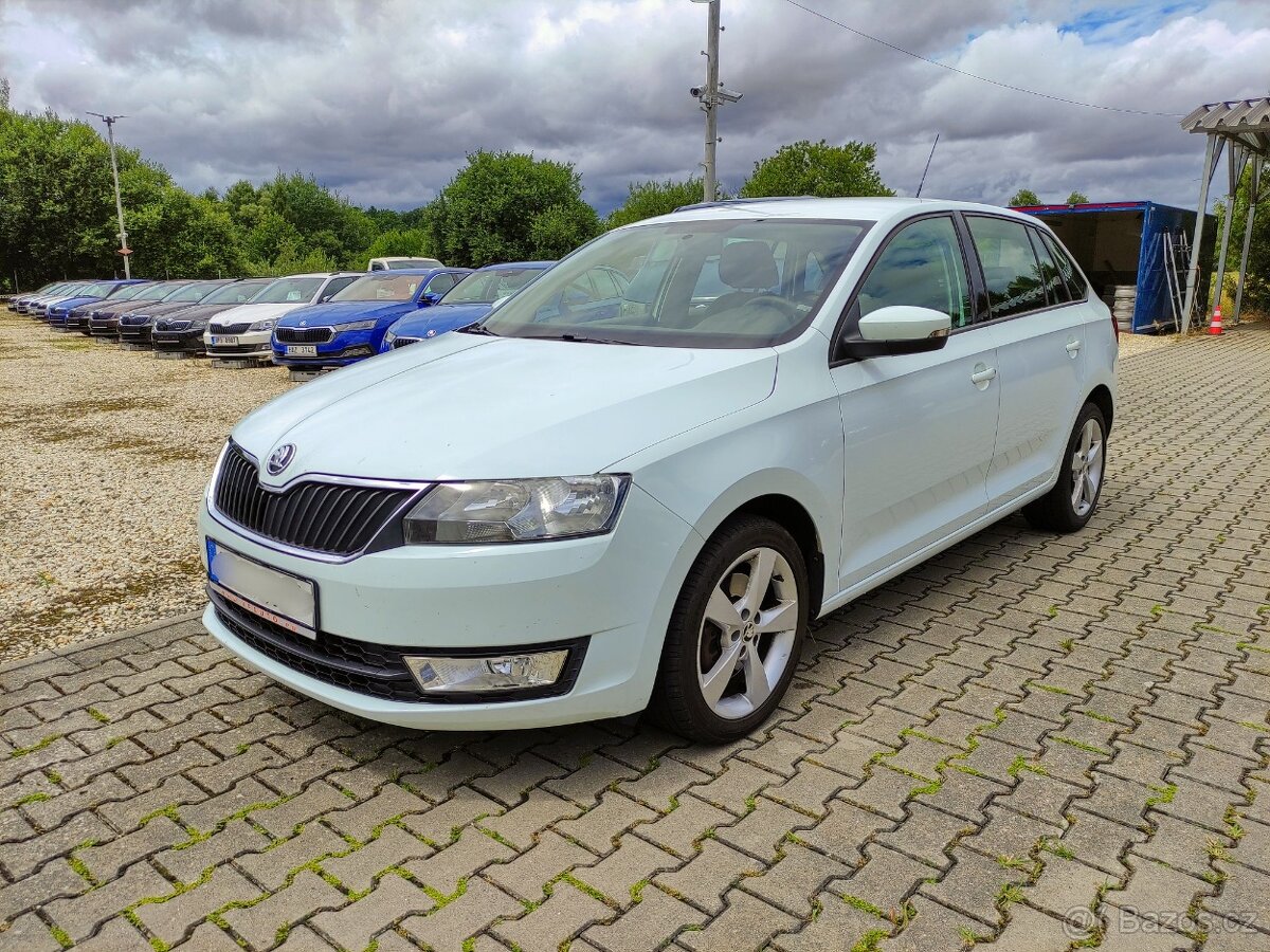 ŠKODA RAPID 1.2 TSi, 81KW,6-KVALT,ALU,PDC,ESP,AUX/USB/SD