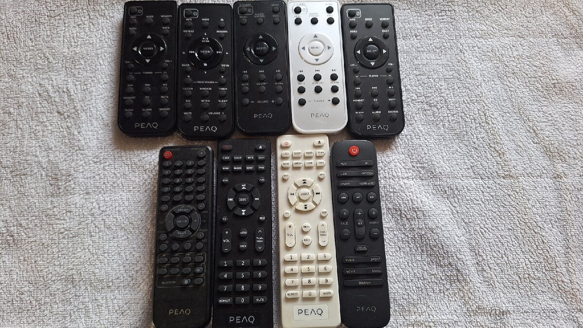 PEAQ- DÁLKOVÉ OVLADAČE