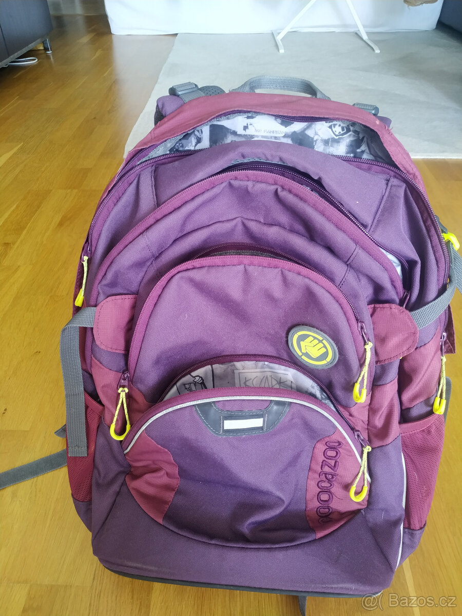 Školní batoh Coocazoo JobJobber2, Solid Berryman