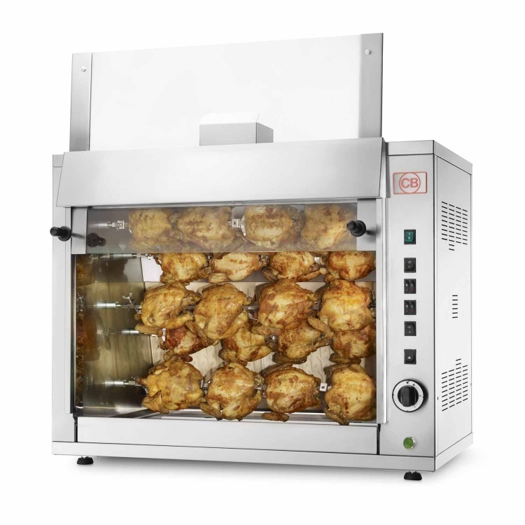 Plynový gril na kuřata (12 kuřat) G-12P