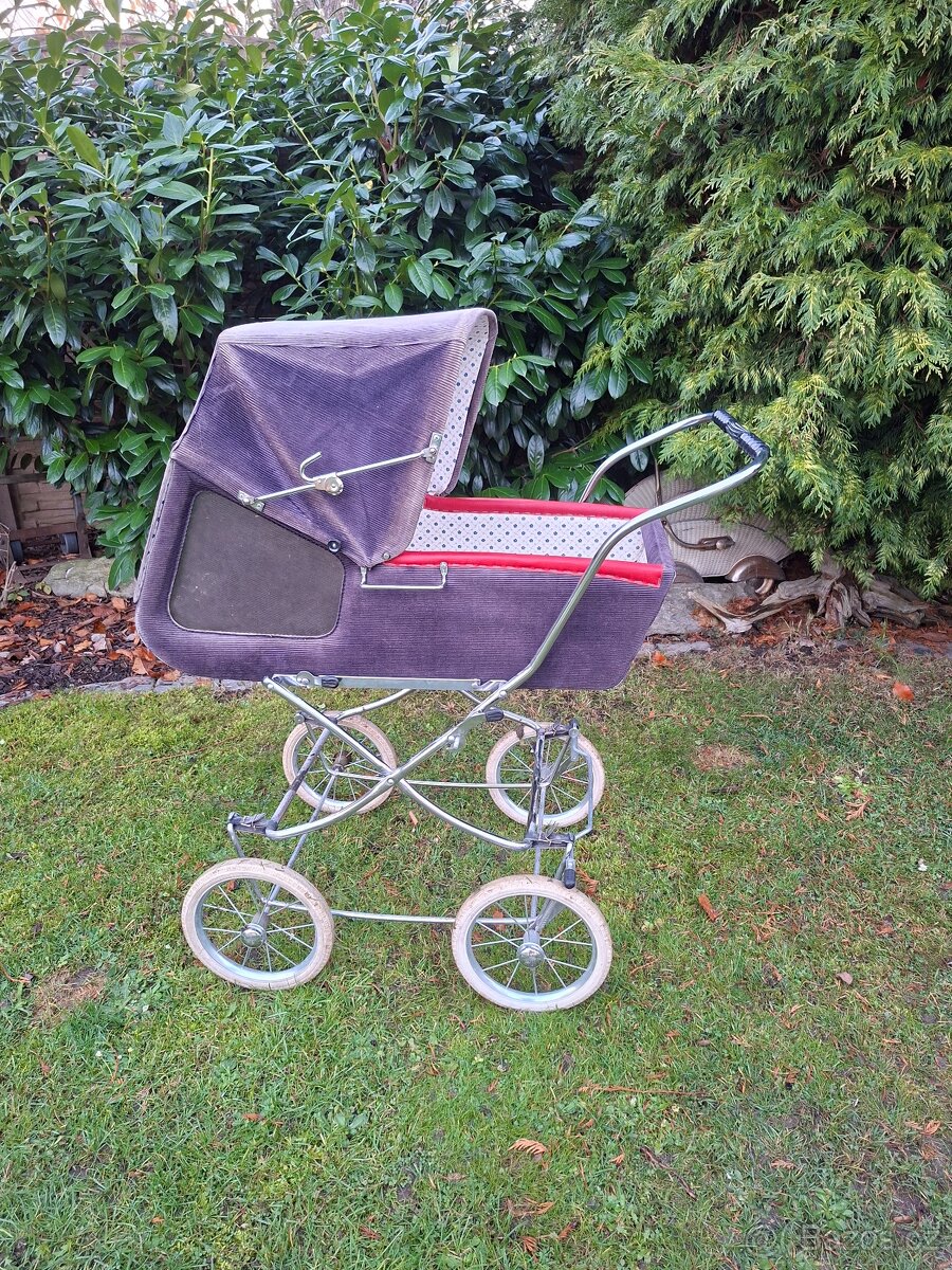 Retro kočárek pro miminko Gesslein č. 2
