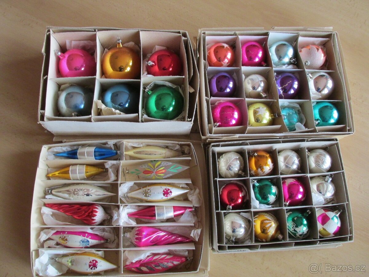 HISTORICKÉ VÁNOČNÍ OZDOBY