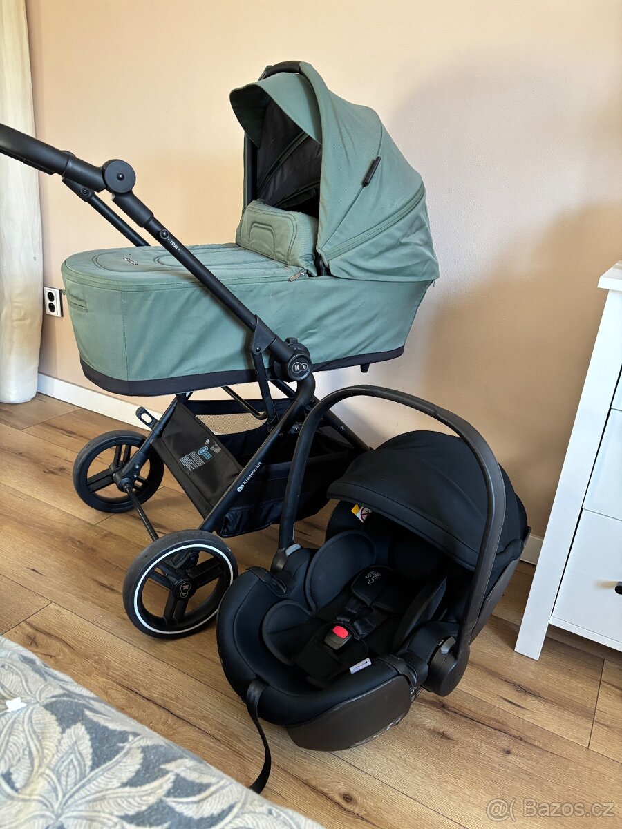 Kočárek kinderkraft 2v1 + vajíčko cybex Z5 PRO