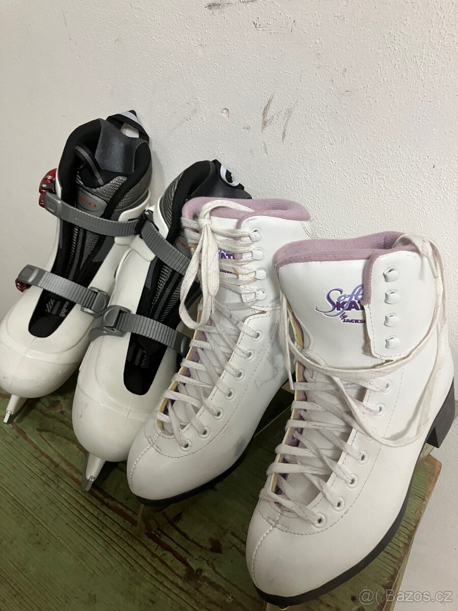 Prodám dámské brusle vel 37 stélka 235mm