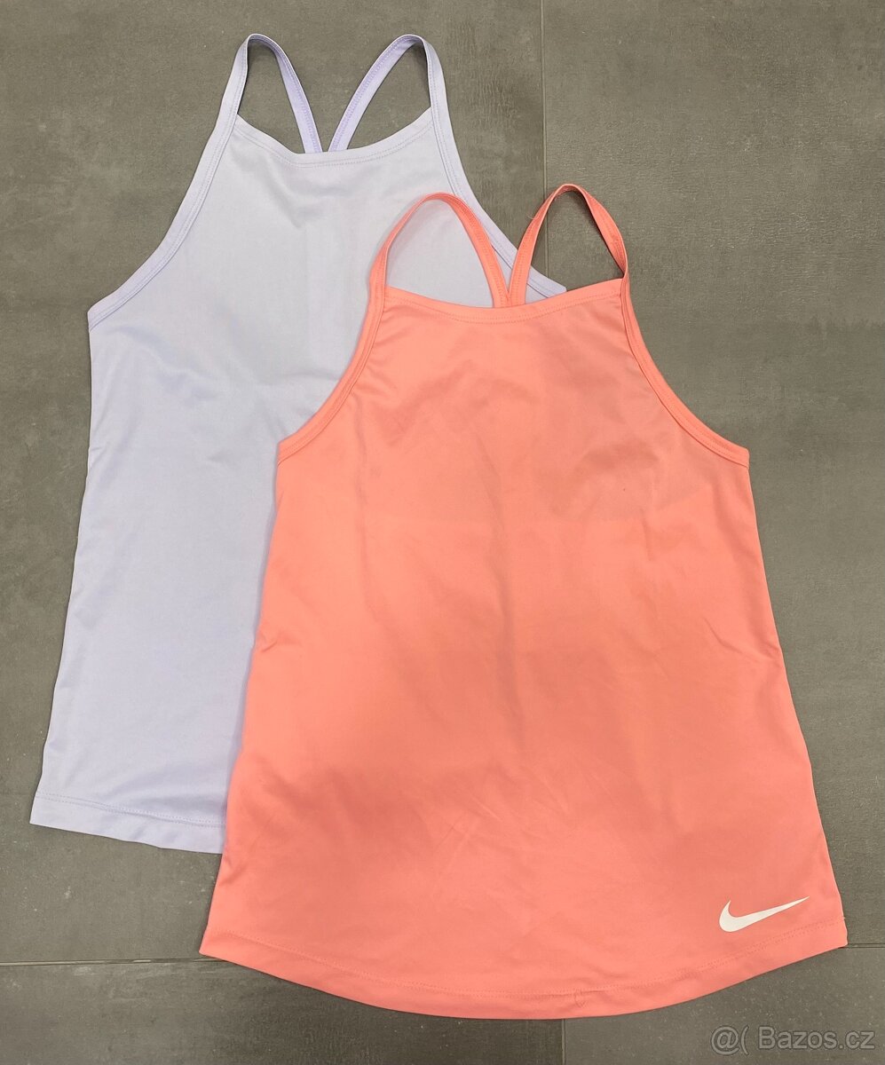 Dívčí sportovní tílko Nike 2 ks, vel. L (146-156 cm)