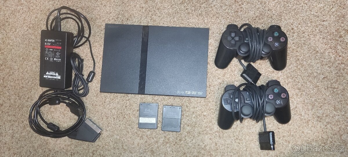 Playstation 2 slim, PAL verze, perfektní stav