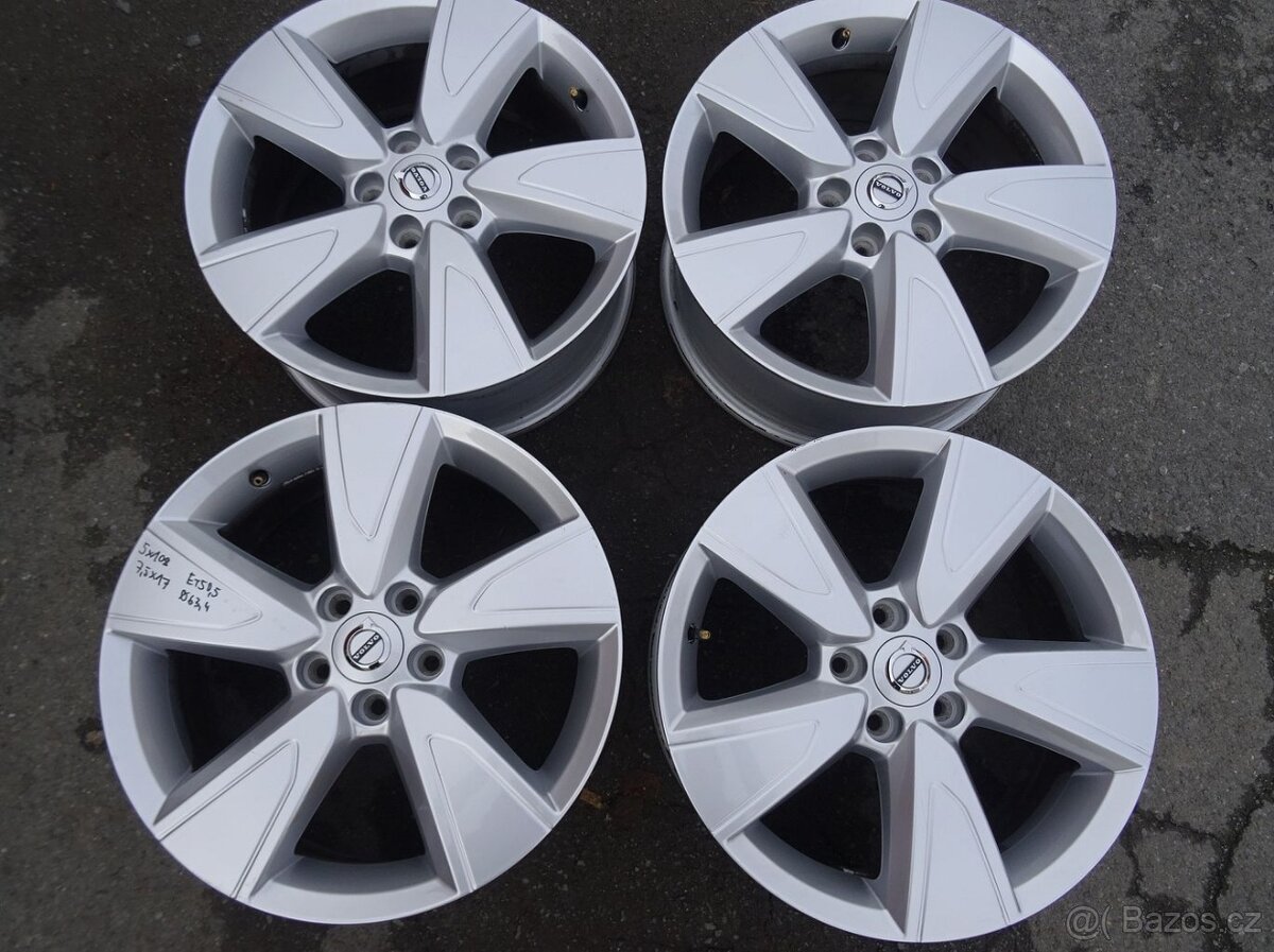 Alu disky origo Volvo 17", 5x108, ET 50,5 , šíře 7,5J