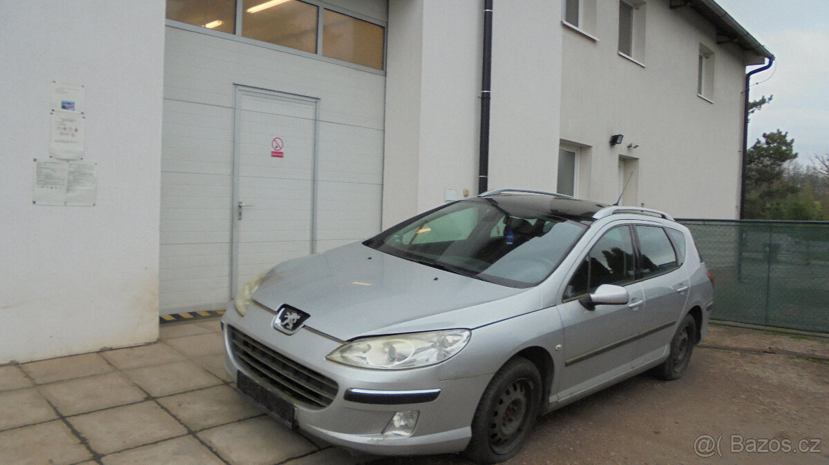 Peugeot 407 2,0 HDI náhradní díly